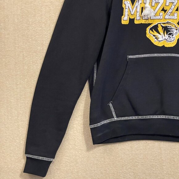 ProEdge Hoodie Women's Medium Black Mizzou Tigers Pockets - Picture 3 of 12